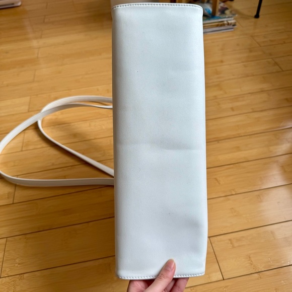 White Telfar Medium Shopping Tote Bag - Picture 11 of 13